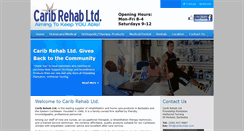 Desktop Screenshot of caribrehab.com